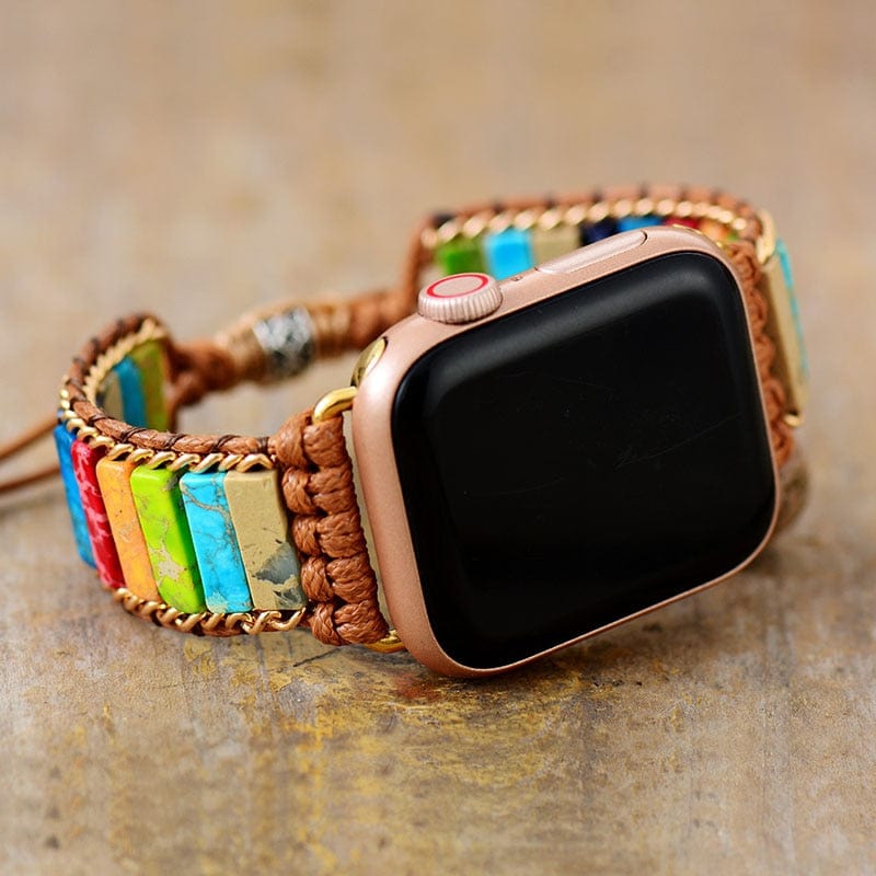 Bracelet Enroulable Elirion Pour Apple Watch, Bracelet Bohème Fait Main Pour Les Chercheurs De Style | Lersk