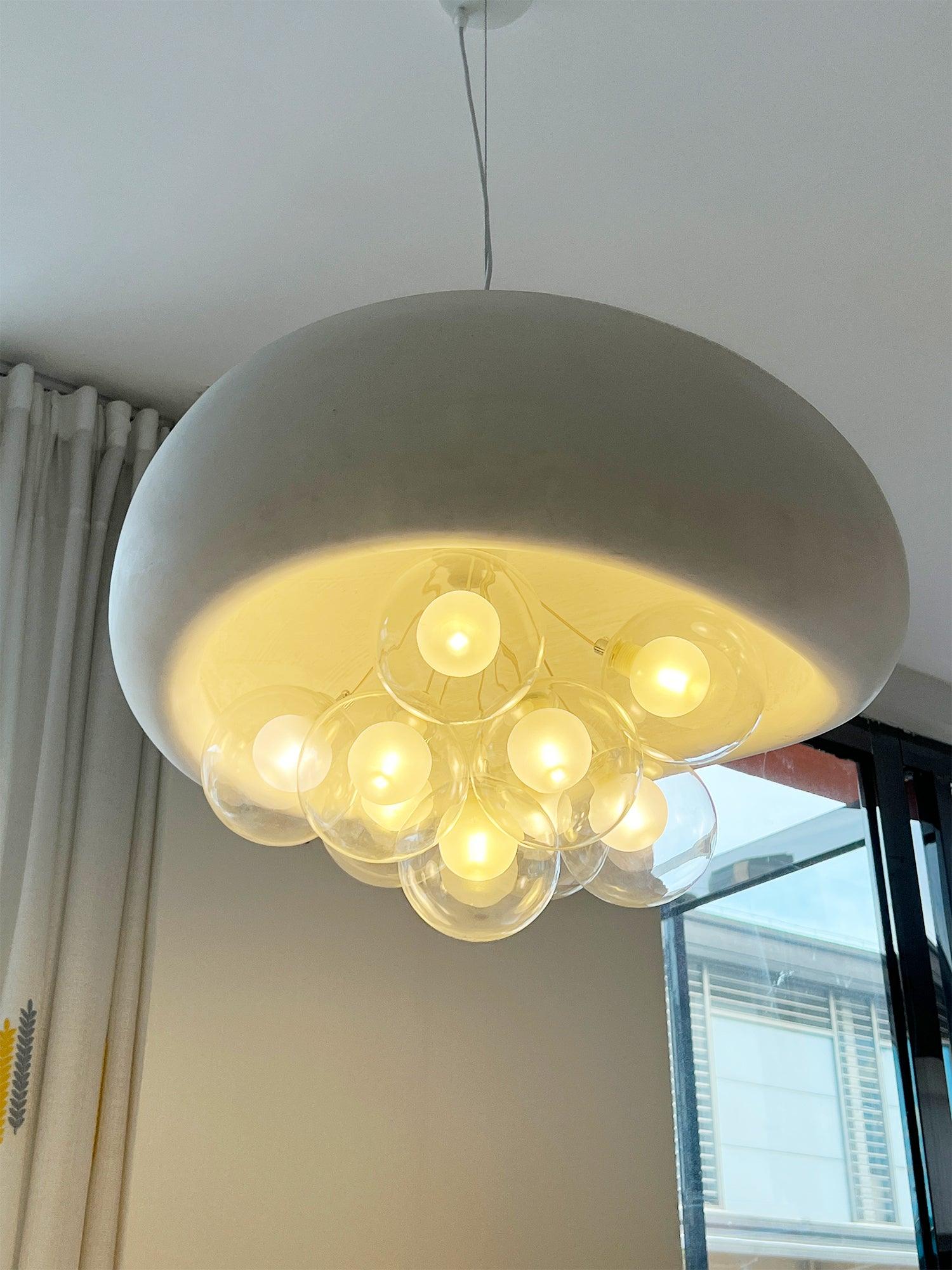 LuminaBubbles Hanging Lamp with Bubble Sphere Design | Lersk