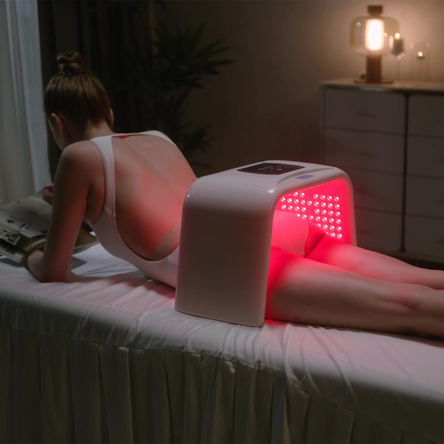 Arco per terapia a luce LED a tutto corpo — Cura domiciliare con luce rossa e vicino infrarosso | Lersk