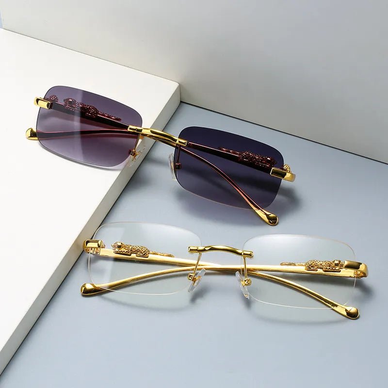 LEOPARDVIEW Stylish Rimless Sunglasses With UV400 Protection From Leopardview Collection | Lersk