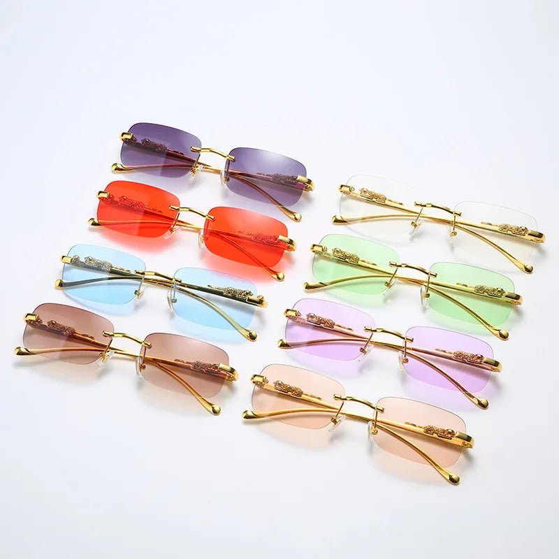 LEOPARDVIEW Stylish Rimless Sunglasses With UV400 Protection From Leopardview Collection | Lersk