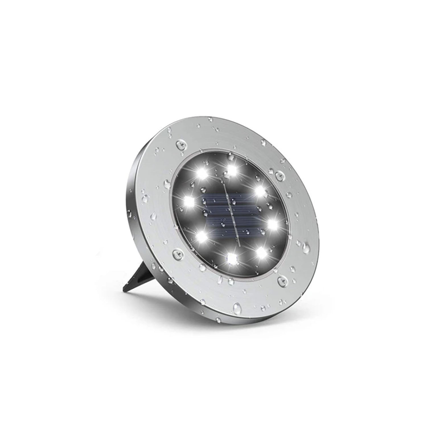 12 LED Solar-Bodenleuchten Außen Wasserdicht Für Gartenweg | Lersk