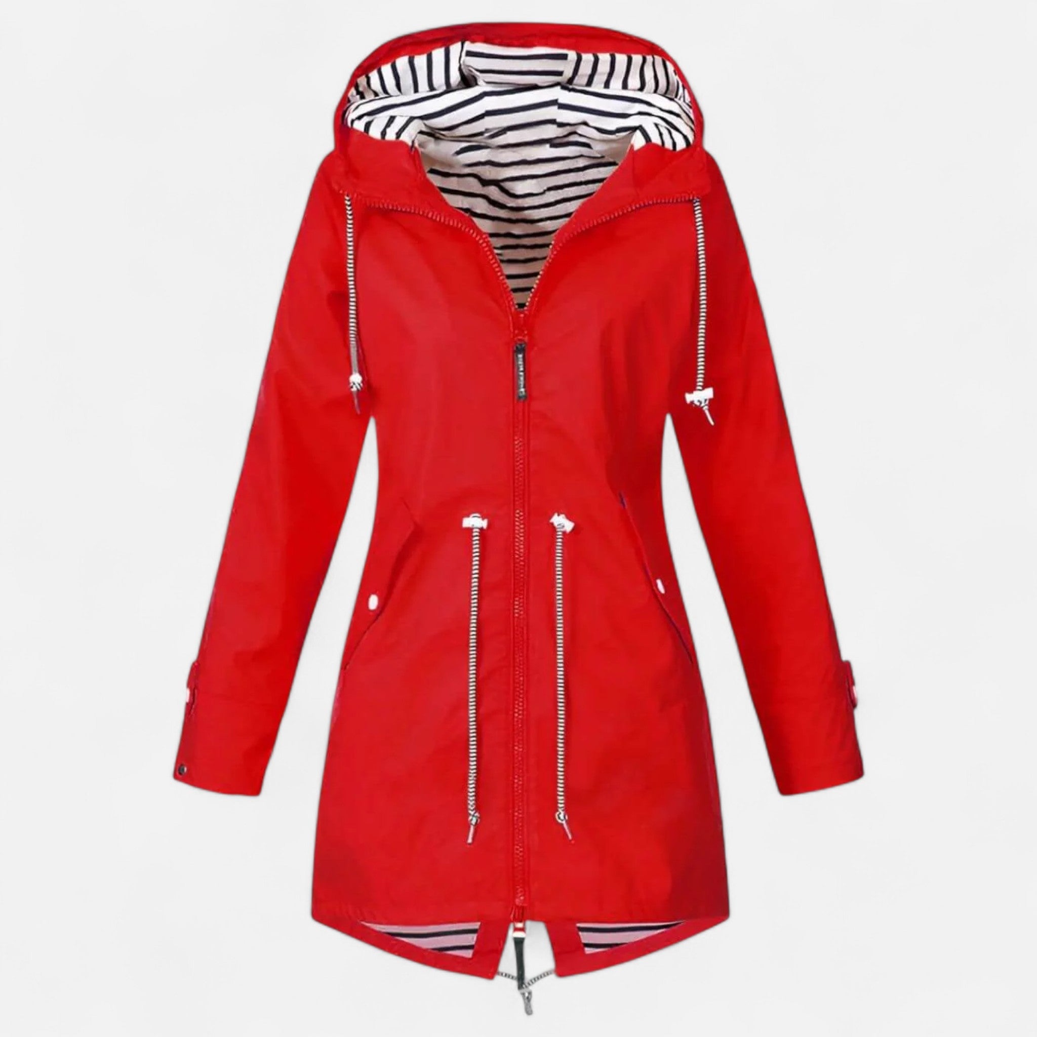 AstraStorm Women's Lightweight Hooded Rain Jacket For Everyday Wear