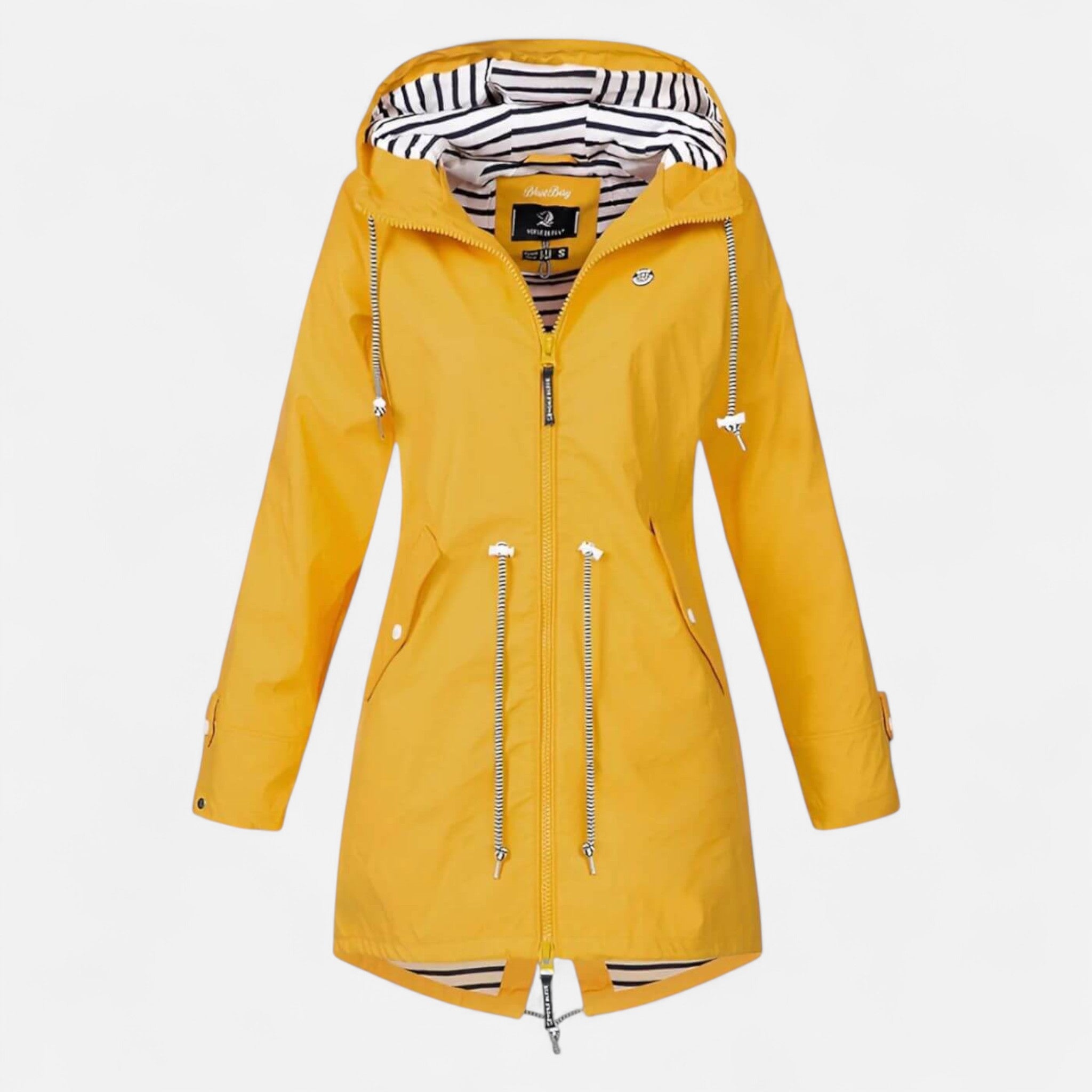 AstraStorm Women's Lightweight Hooded Rain Jacket For Everyday Wear