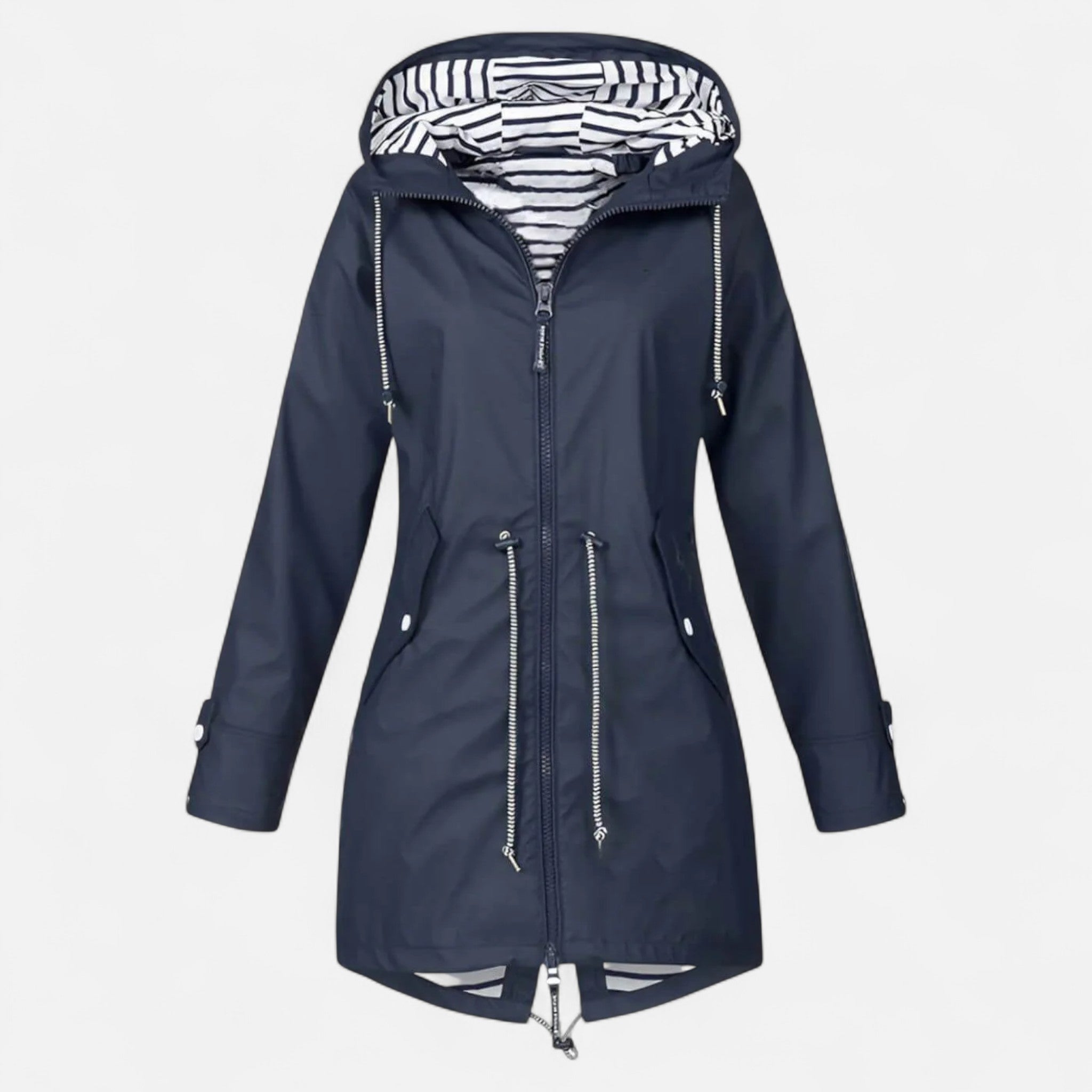 AstraStorm Women's Lightweight Hooded Rain Jacket For Everyday Wear