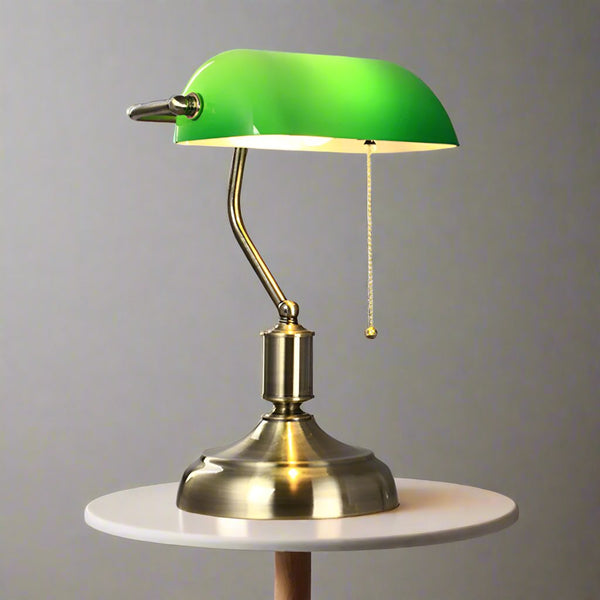 Aurelia Europäische Glas-Tischlampe für elegantes Wohnen | Lersk