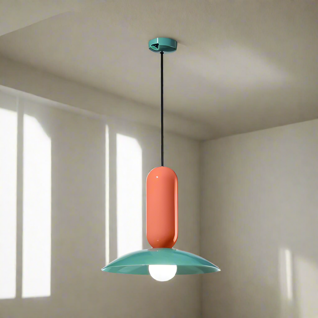 Lampada a sospensione ispirata ai macaron solari per cucina e sala da pranzo | Lersk