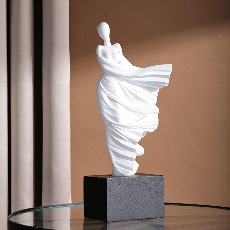 Mailyca Abstrakt Hul Skulptur Moderne Boligindretning | Lersk