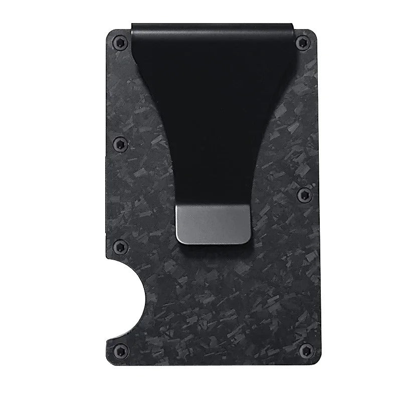 Kirrea Titanium Mat Kobolt Unisex Slank RFID Kortholder | Lersk
