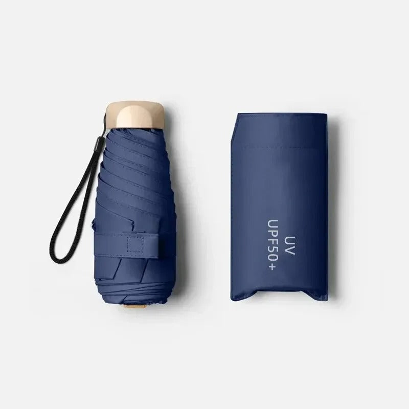 Paraguas Mini Plegable Solara, Compacto, Protección UV y Diseño Resistente al Viento para Uso Diario | Lersk