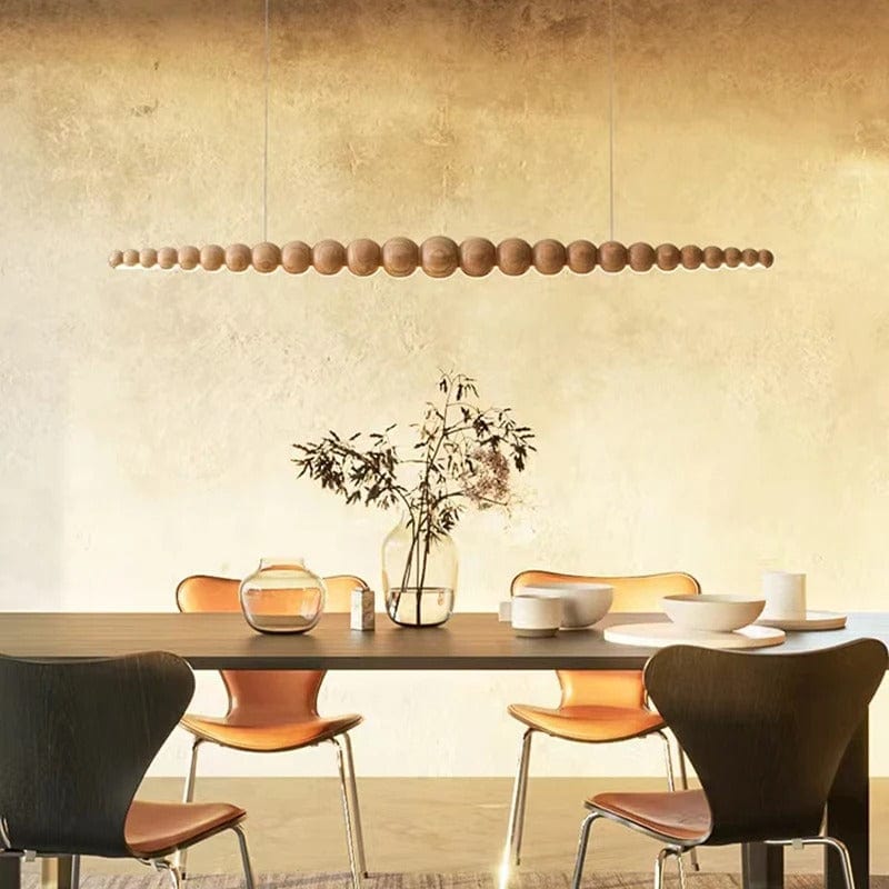 Arborcrest Wood Bead Chandelier | Lersk