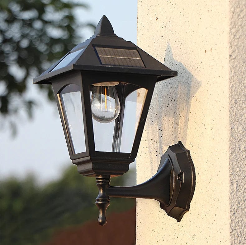 Lunara Außen-Solar-Wandlampe | Lersk