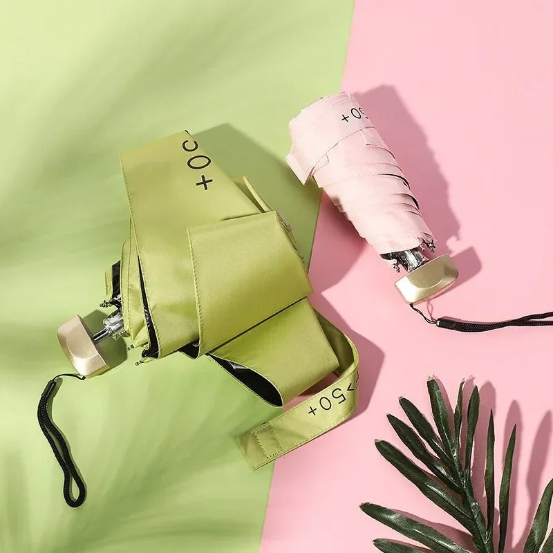 Paraguas Mini Plegable Solara, Compacto, Protección UV y Diseño Resistente al Viento para Uso Diario | Lersk