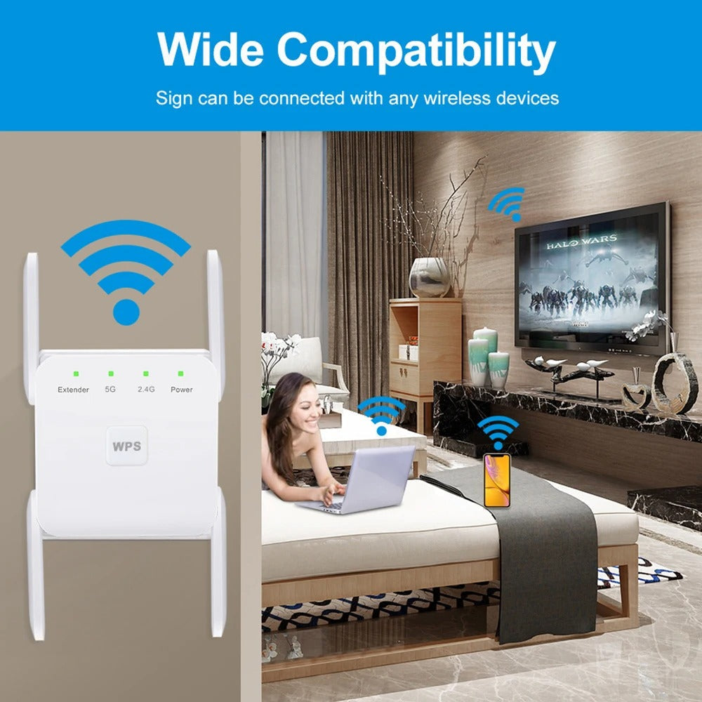 NebulaLink UK WLAN-Verstärker für die gesamte Wohnungsabdeckung | Lersk