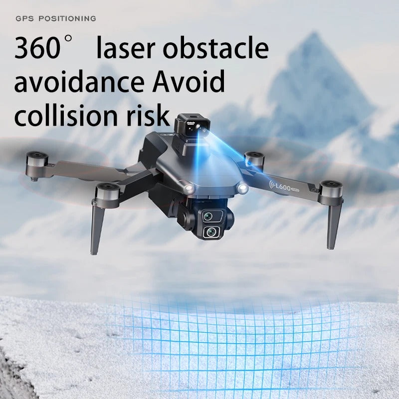 Aeronix 8K UHD Stabiliseret Drone med GPS og 1,5 km Rækkevidde | Lersk