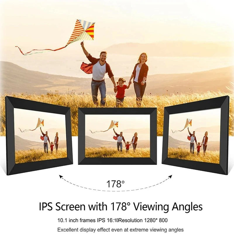 Cyfrowa ramka na zdjęcia Lumisera z ekranem dotykowym 1280x800 IPS | Lersk