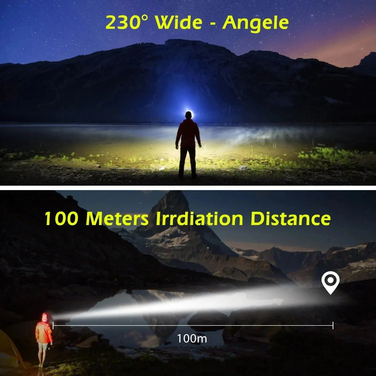 TrailGlow Dobíjecí LED Čelovka pro Běhání a Jízdu na Kole | Lersk