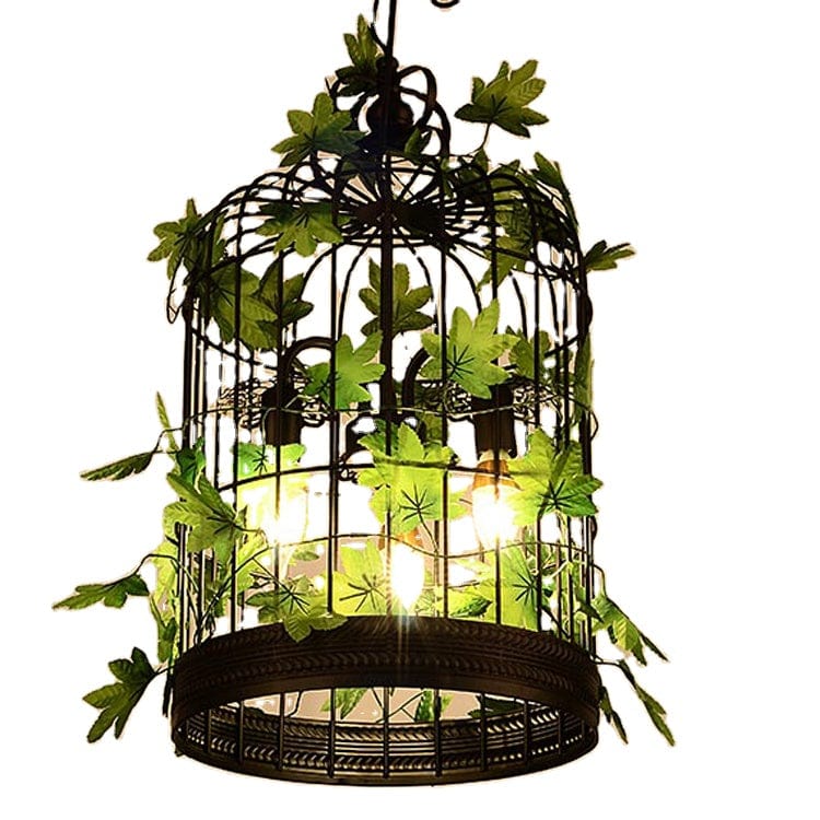 Thornwell Vintage Iron Cage Chandelier | Lersk