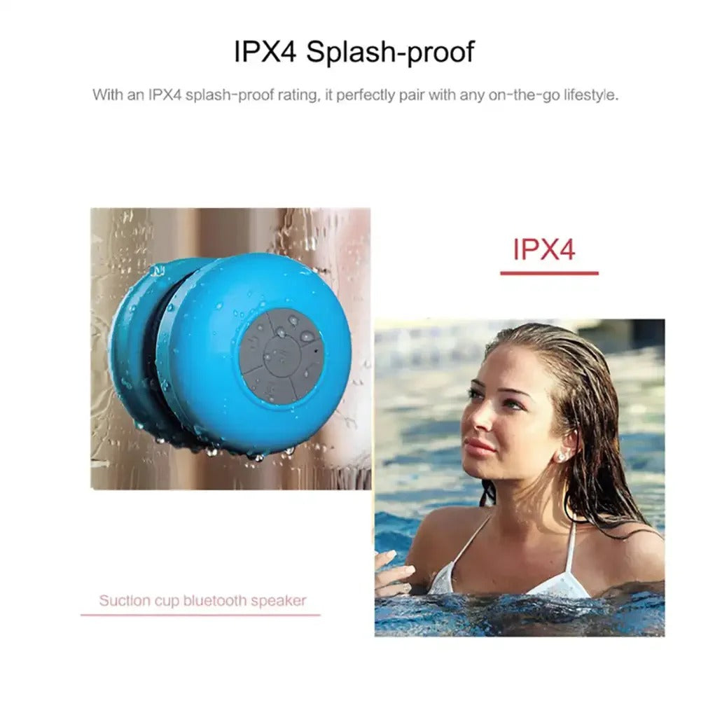 Boxă Bluetooth plutitoare rezistentă la apă pentru piscină AquaGlow cu LED | Lersk