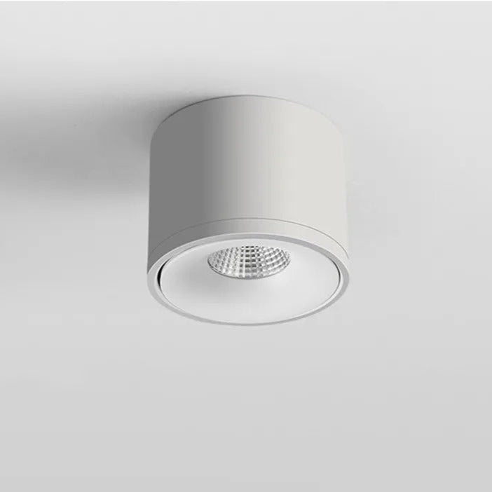 Otočné LED bodové světlo s nastavitelným stropním downlightem, hliníkový design | Lersk