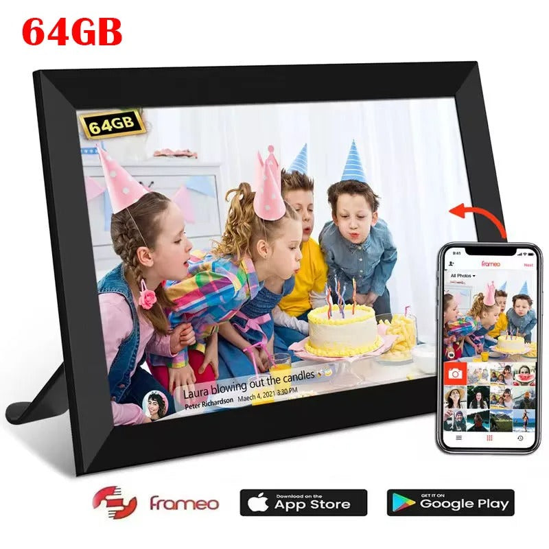 Cyfrowa ramka na zdjęcia Lumisera z ekranem dotykowym 1280x800 IPS | Lersk