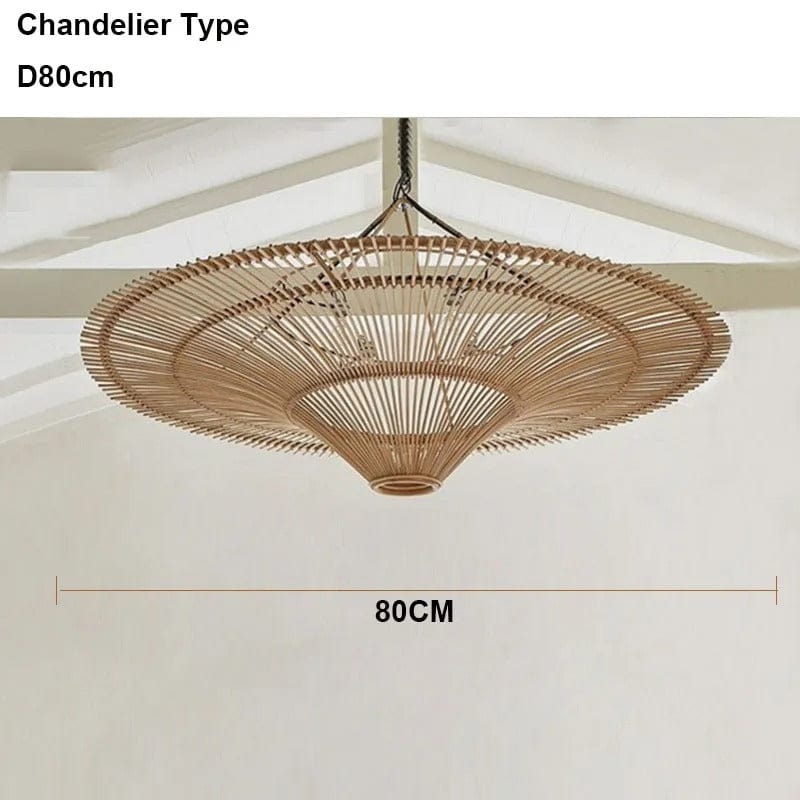 Liora Rattan Kronleuchter | Lersk