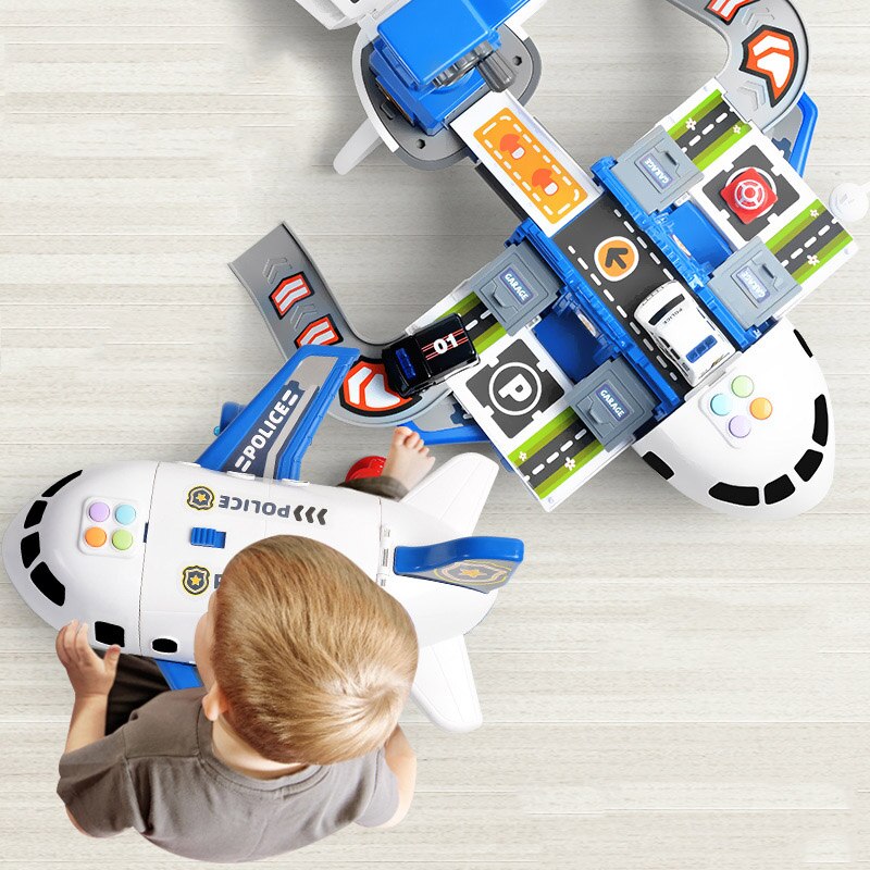 Set de jeu Avion SkyExplorer pour enfants - Ensemble de jeu de rôle et de construction de 20 pièces pour jeunes constructeurs | Lersk