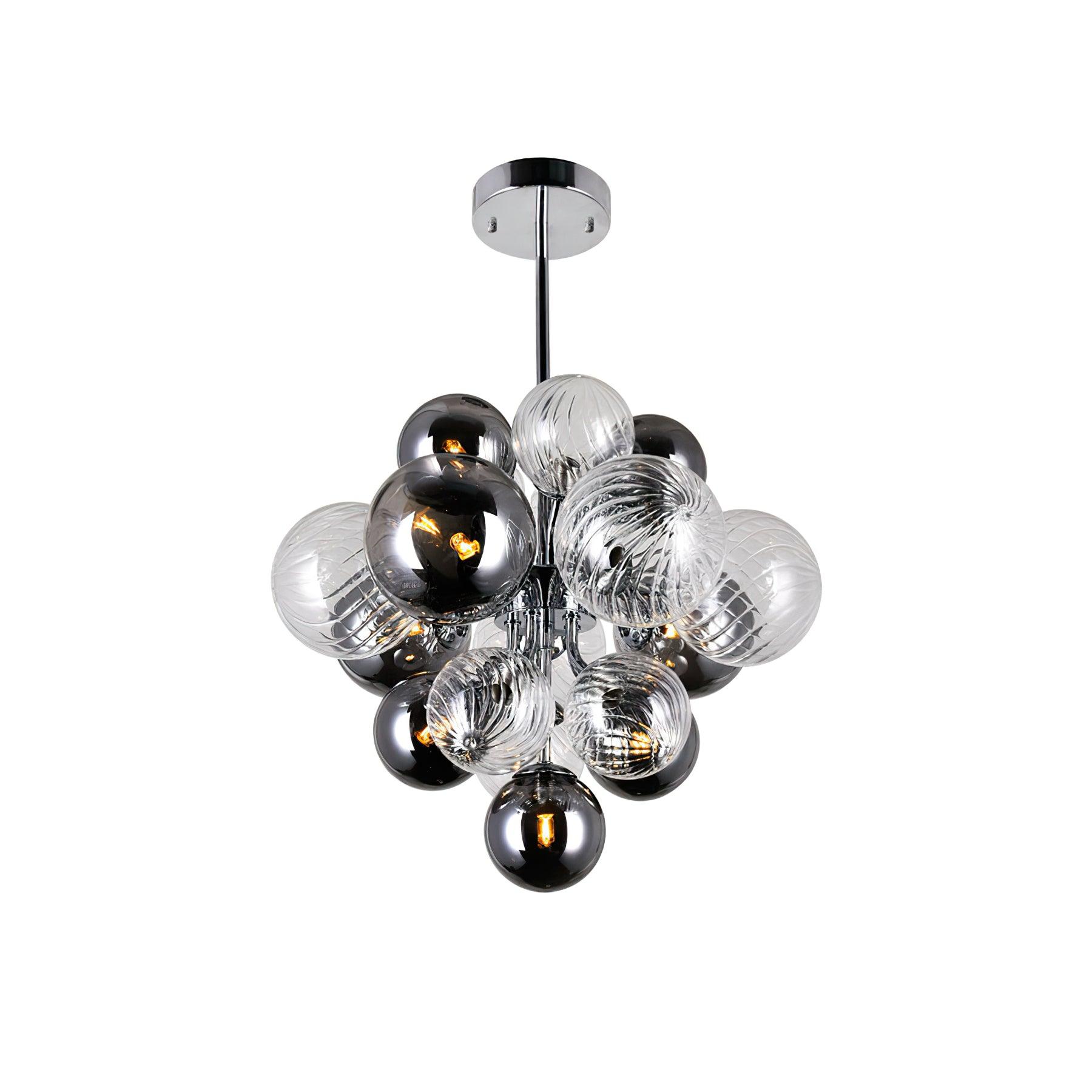 Lampadario Aurelian Arc con struttura in metallo elegante per un bagliore moderno | Lersk