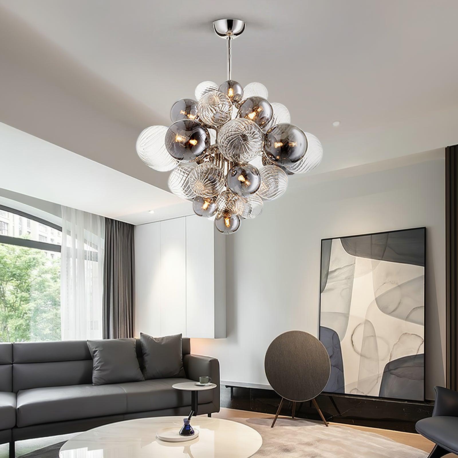 Lampadario Aurelian Arc con struttura in metallo elegante per un bagliore moderno | Lersk