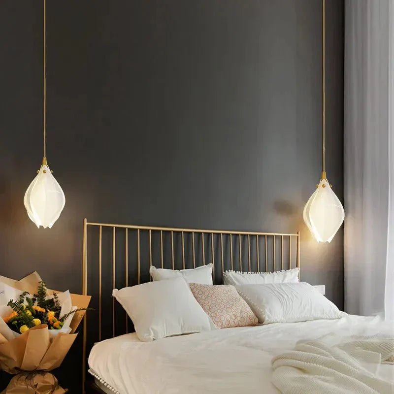 Lampadario floreale in ceramica NovaFlora per case moderne | Lersk