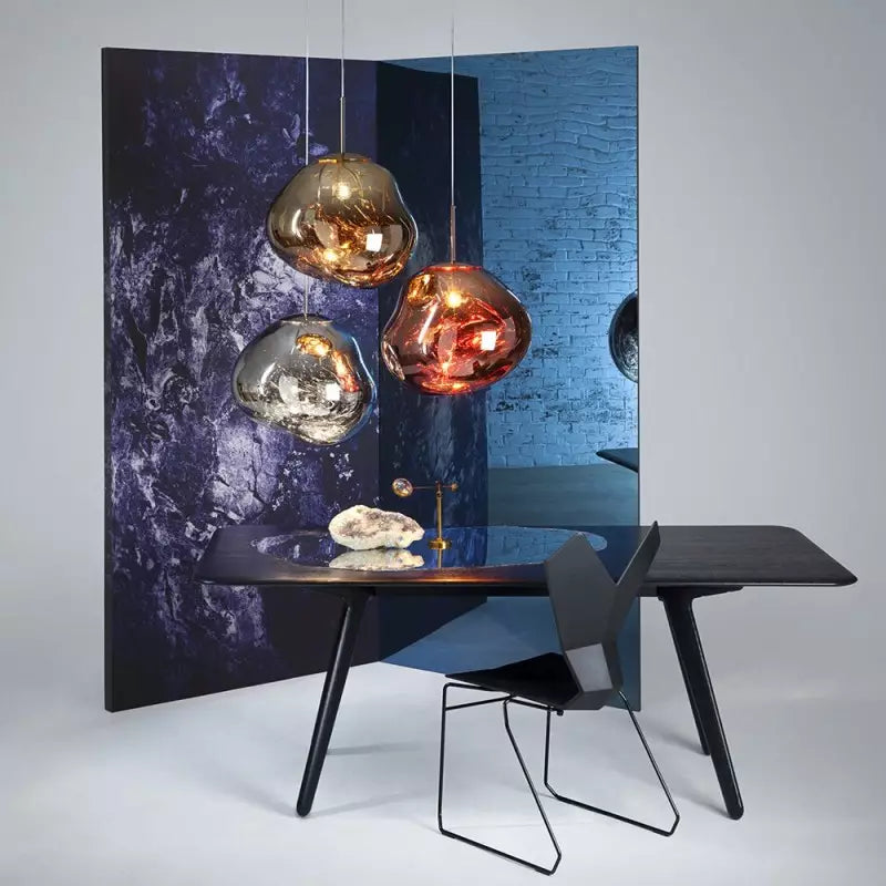 Liora Glas-Hängeleuchte für Kücheninsel und Esszimmer mit warmem Licht | Lersk