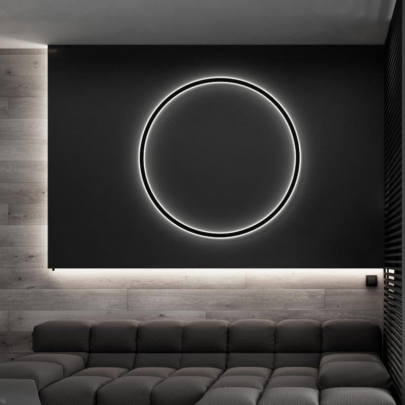 Lampada da parete rotonda LumaNova per interni moderni e minimalisti | Lersk