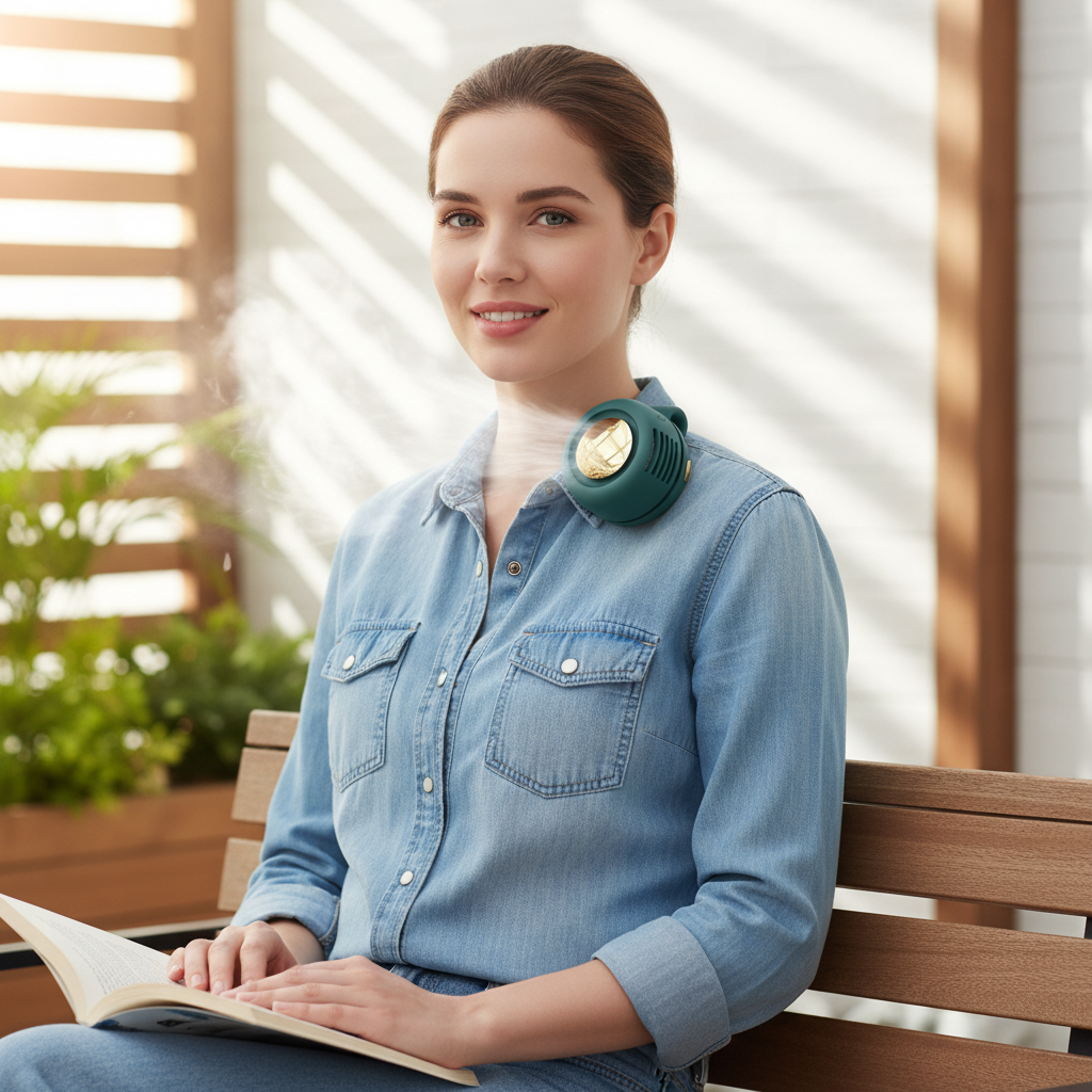 Ventilateur de Cou Portable Mini Sans Lames | Lersk