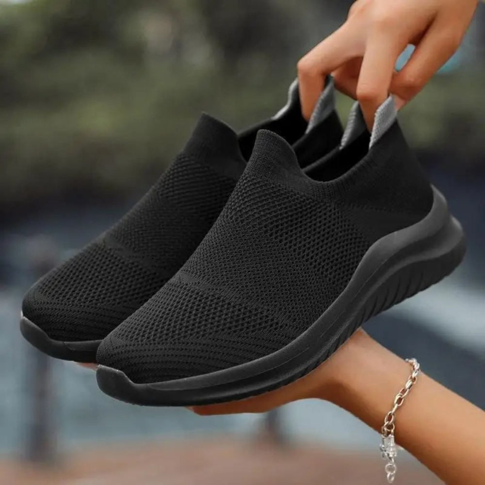 Orthopedic Slip On Sneakers For Wide Toe Comfort And Breathable Everyday Wear | Lersk