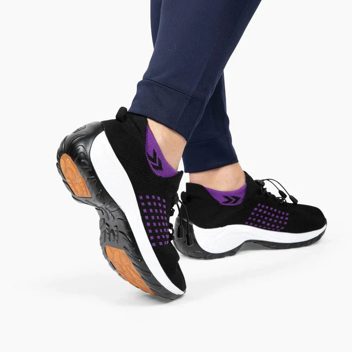 Ortopedické tenisky Elara pro ženy s elastickou podporou a úlevou od bolesti | Lersk
