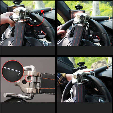 SentinelGuard Pro zámek na volant pro zabezpečení auta | Lersk
