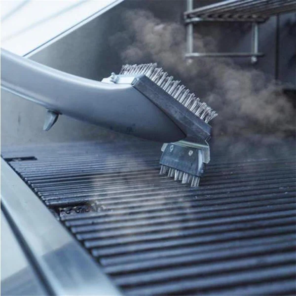 GrillEase Dampgrillbørste, ergonomisk, opvaskemaskinesikker | Lersk