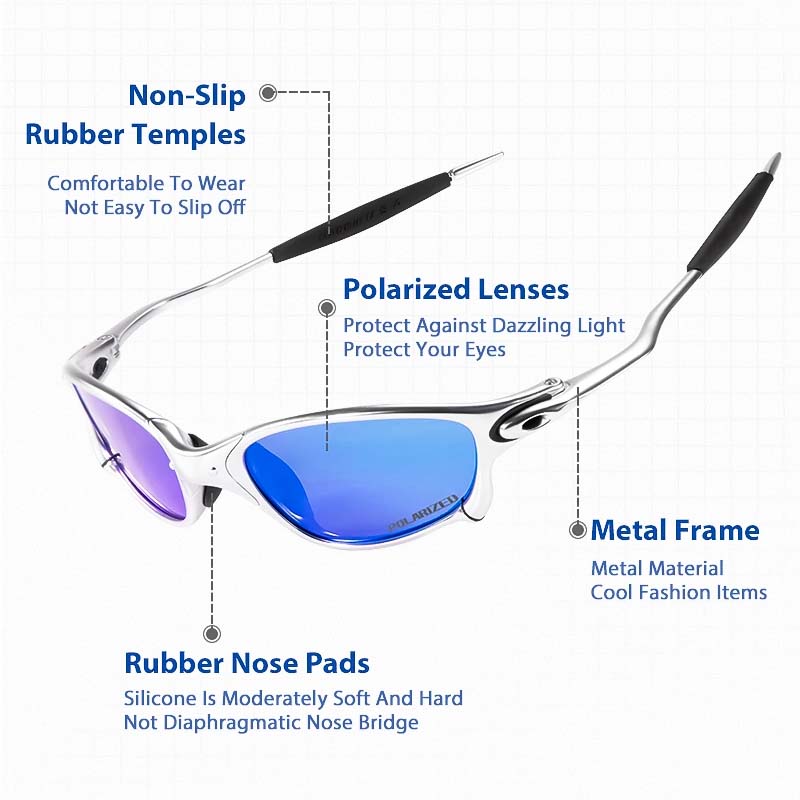 Polaryzowane okulary sportowe ZephyrEdge z ochroną UV400 | Lersk