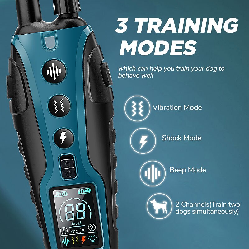 AstraGuard Pro Remote Dog Training Collar 2000m Range | Lersk