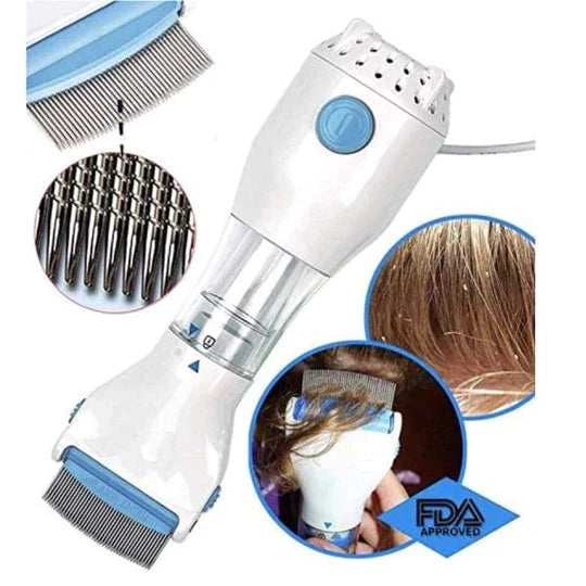 LiceFree Pro Éliminateur Électrique de Poux avec Aspirateur et Quatre Accessoires, Outil d'Élimination des Poux | Lersk
