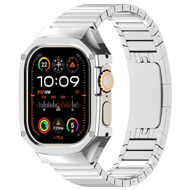 Cinturino e Cassa in Acciaio Inossidabile per Apple Watch Ultra | Lersk