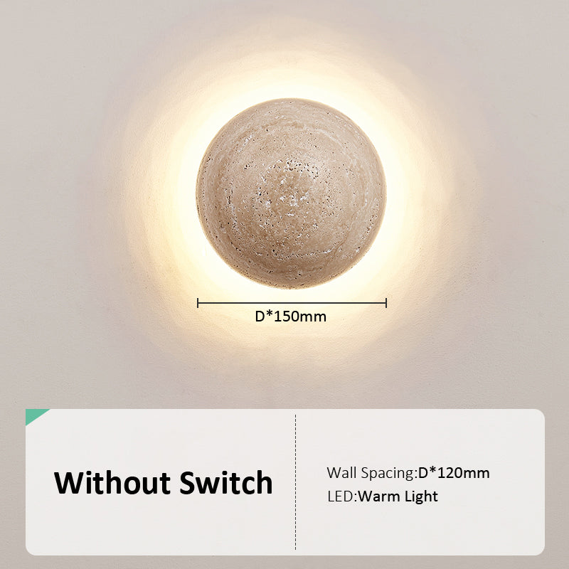 Asterra Cream Wall Lamp | Minimalist Indoor Lighting | Lersk