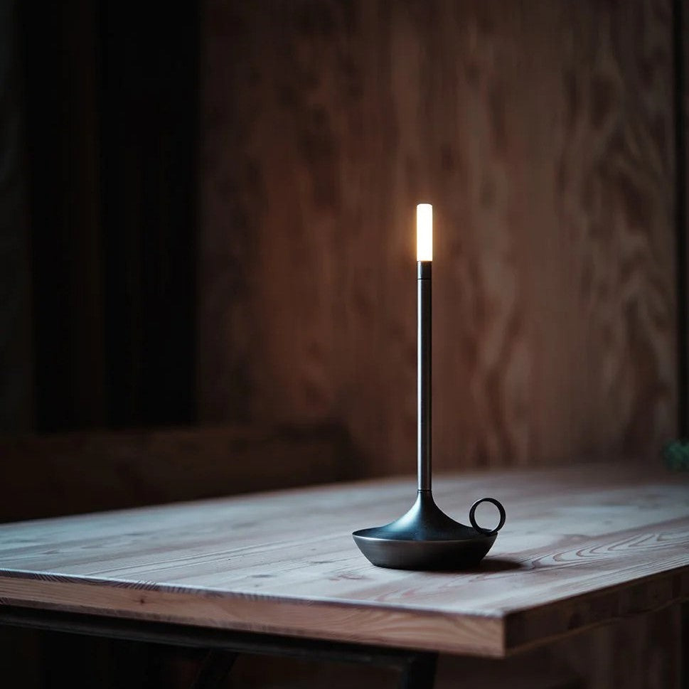 Nordic Candlestick Light Elegant Slim Silhouette With Subtle Sheen For Modern Homes | Lersk