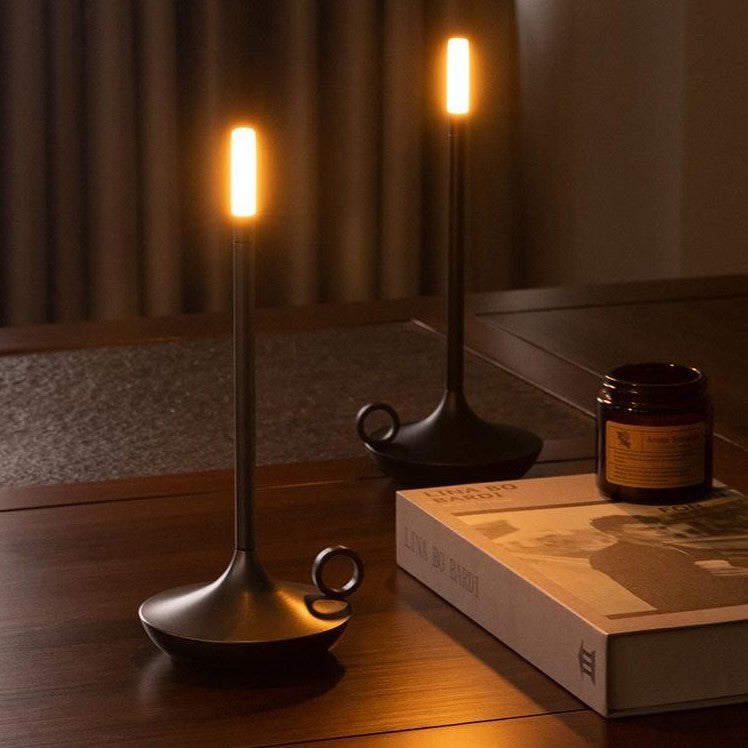 Nordic Candlestick Light Elegant Slim Silhouette With Subtle Sheen For Modern Homes | Lersk