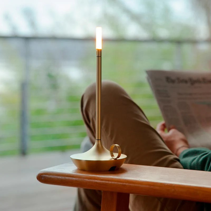 Nordic Candlestick Light Elegant Slim Silhouette With Subtle Sheen For Modern Homes | Lersk