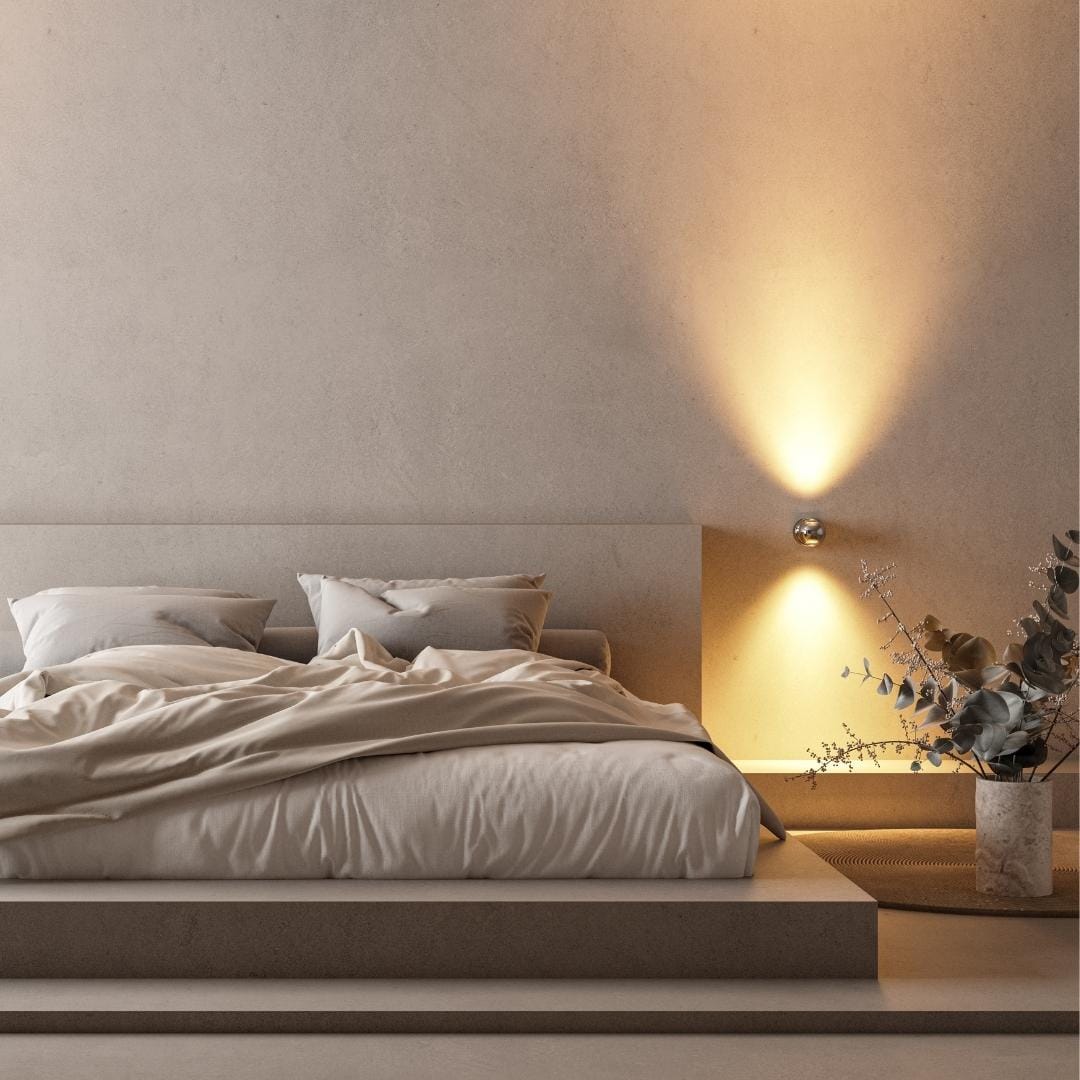 LumaArc Rotating LED Wall Lamp With Remote Control | Lersk