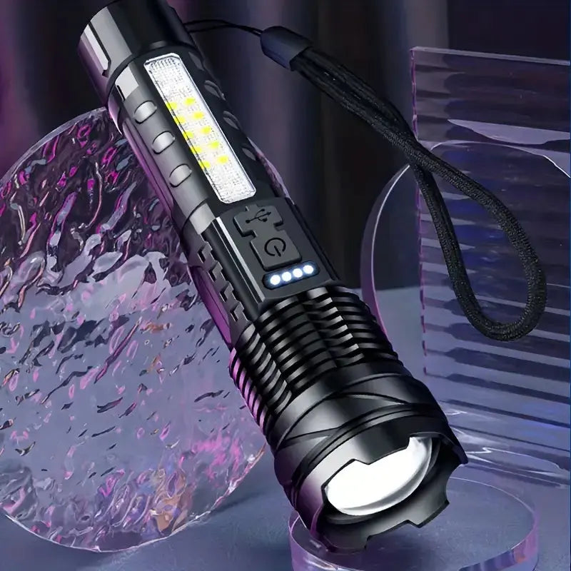 PowerBeam Military Torch With 5000 Lumens For Tactical Professionals And Adventurers | Lersk