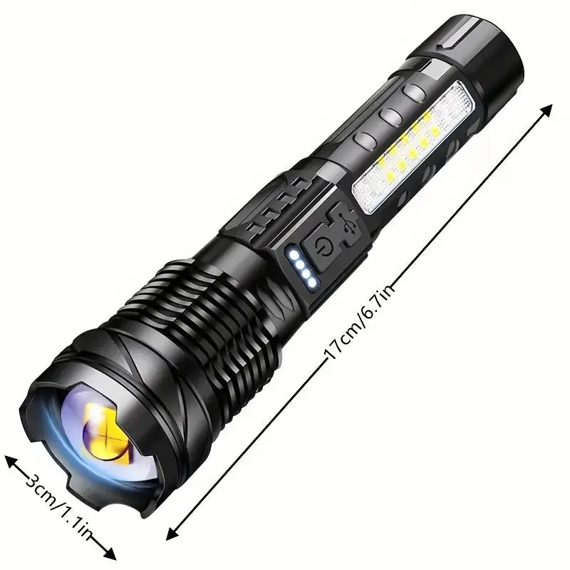 PowerBeam Military Torch With 5000 Lumens For Tactical Professionals And Adventurers | Lersk