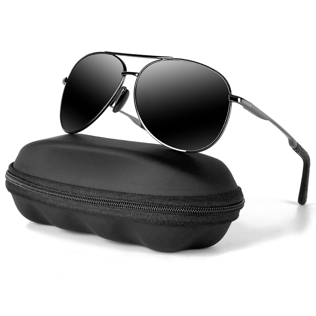 Joey Polarized Aviator Sunglasses With UV400 Protection | Lersk