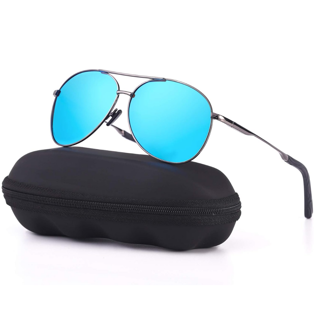 Joey Polarized Aviator Sunglasses With UV400 Protection | Lersk